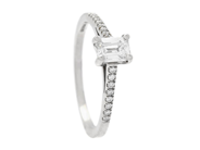 Smycken - RING, platina - View 1