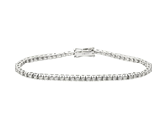 Smycken - TENNISARMBAND, 18K vitguld - View 1