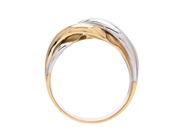 Smycken - RING, 18K guld/vitguld - View 2