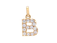 Smycken - BOKSTAVSHÄNGE, bokstav B - View 1