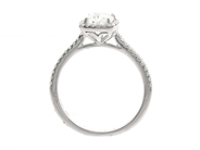 Smycken - RING, platina - View 2