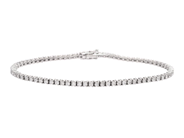 Smycken - TENNISARMBAND, 18K vitguld - View 1