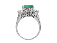 Smycken - RING, platina - View 2