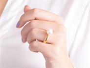 Smycken - RING, 18K guld - View 2