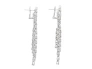 Smycken - ÖRHÄNGEN, 18K vitguld - View 2