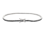 Smycken - TENNISARMBAND, 18K vitguld - View 2