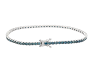 Smycken - TENNISARMBAND, 18K vitguld - View 2