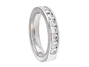 Smycken - ALLIANSRING, 18K vitguld - View 1