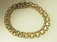 Smycken, ARMBAND, 18K guld, i auktion: Klassiska – Lördag 24 april 2004