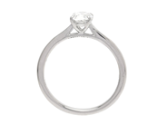 Smycken - ENSTENSRING, platina - View 2