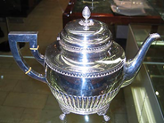 Silver, TEKANNA, silver, i auktion: Klassiska – Lördag 24 april 2004