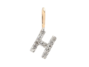 Smycken - BOKSTAVSHÄNGE, bokstav H - View 1