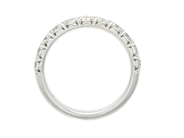 Smycken - ALLIANSRING, 18K vitguld - View 2