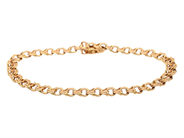 Smycken, ARMBAND, 18K guld, i auktion: Allmänna – Tisdag 5 augusti