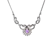 Smycken, COLLIER, silver, i auktion: Allmänna – Tisdag 5 augusti