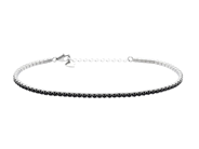 Smycken, TENNISARMBAND, sterlingsilver, i auktion: Allmänna – Tisdag 16 september