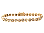Smycken, ARMBAND, 18K guld, i auktion: Lilla Smycken – Tisdag 12 augusti