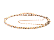 Smycken - ARMRING, platina/14K roséguld - View 2