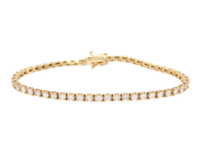 Smycken - TENNISARMBAND, 18K guld - View 1