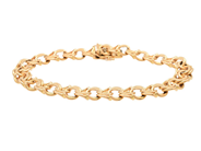 Smycken, ARMBAND, 18K guld, i auktion: Klassiska – Lördag 30 augusti