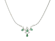 Smycken - COLLIER, 18K vitguld - View 1