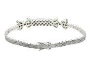 Smycken - ARMBAND, 18K vitguld - View 2