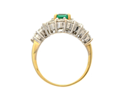 Smycken - RING, 18K guld/vitguld - View 2