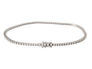 Smycken - TENNISARMBAND, 18K vitguld - View 2