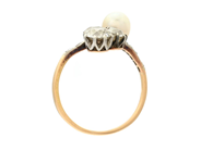 Smycken - RING, 14K guld/silver - View 2