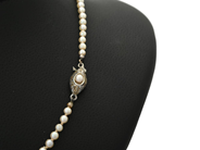 Smycken - PÄRLCOLLIER, odlade pärlor ca 3,2-7,1 mm - View 2