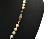 Smycken - PÄRLCOLLIER, odlade pärlor ca 4,5-8,3 mm - View 2
