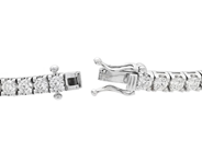 Smycken - TENNISARMBAND, 18K vitguld - View 3