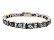 Smycken, ARMBAND, silver, i auktion: Lilla Smycken – Tisdag 7 oktober