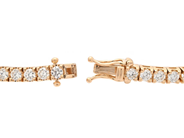 Smycken - TENNISARMBAND, 18K guld - View 3