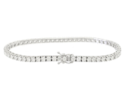Smycken - TENNISARMBAND, 18K guld - View 2