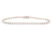 Smycken - TENNISARMBAND, 18K vitguld - View 1