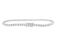 Smycken - TENNISARMBAND, 18K vitguld - View 2