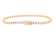 Smycken - TENNISARMBAND, 18K guld - View 2