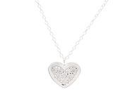 Smycken, HÄNGE MED KEDJA, sterlingsilver, i auktion: Allmänna – Tisdag 16 september