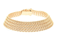 Smycken, ARMBAND, 18K guld, i auktion: Klassiska – Lördag 27 september