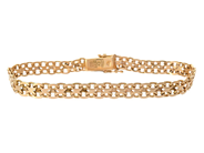 Smycken, ARMBAND, 18K guld, i auktion: Lilla Smycken – Tisdag 7 oktober