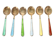 Silver, MOCKASKEDAR, 6 st, i auktion: Lilla Smycken – Tisdag 23 september