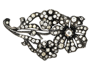 Smycken - BROSCH, silver - View 1