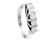 Smycken, RING, 18K vitguld, i auktion: Lilla Smycken – Tisdag 23 september