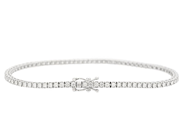Smycken - TENNISARMBAND, 18K vitguld - View 2