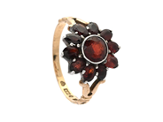 Smycken, RING, 18K guld/silver, i auktion: Lilla Smycken – Tisdag 23 september