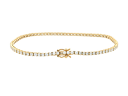 Smycken - TENNISARMBAND, 18K guld - View 2