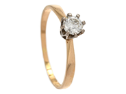 Smycken, RING, 18K guld, i auktion: Lilla Smycken – Tisdag 7 oktober