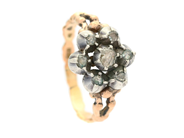 Smycken, RING, 18K guld/silver, i auktion: Lilla Smycken – Tisdag 23 september
