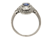 Smycken - RING, platina - View 3